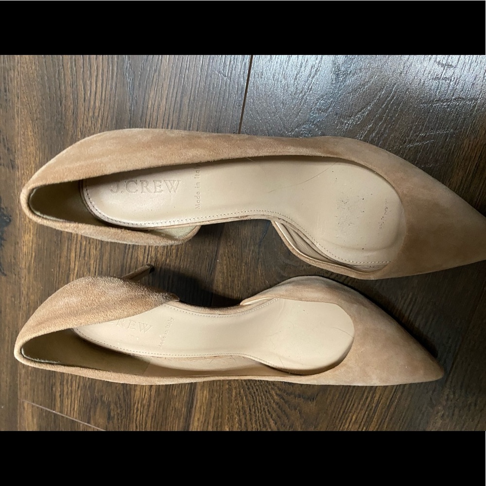 J crew nude heels
